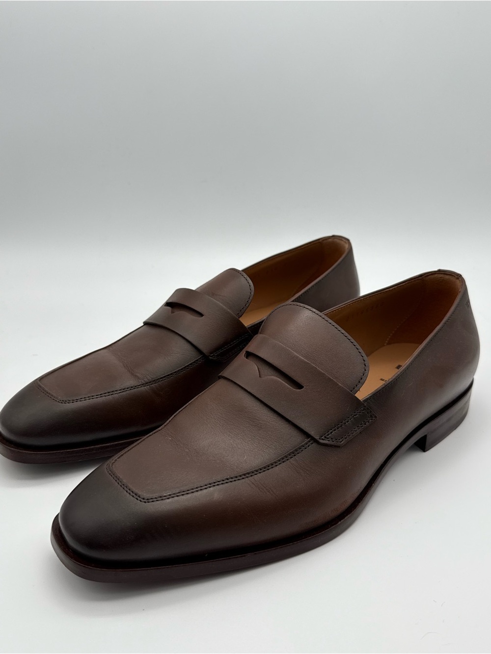 Boss by Hugo Boss Men's Kensington Penny Loafer Black Size 7 US